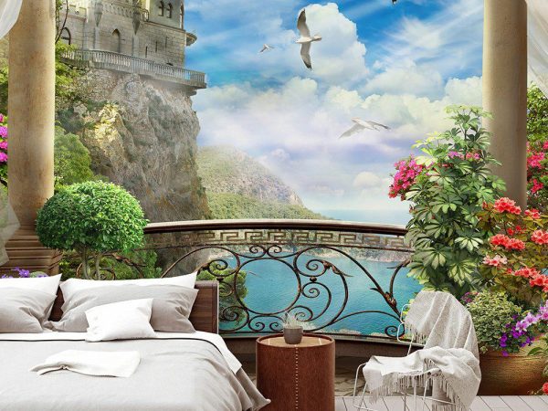 پوستر دیواری تراس رو به دریا و کوه 1068_67712b2112d22.jpeg