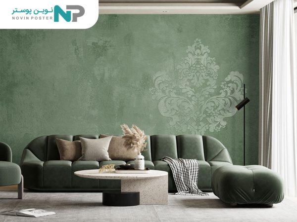 پوستر دیواری تک گل داماس داماسک 10071030_6778c668d962c.jpeg