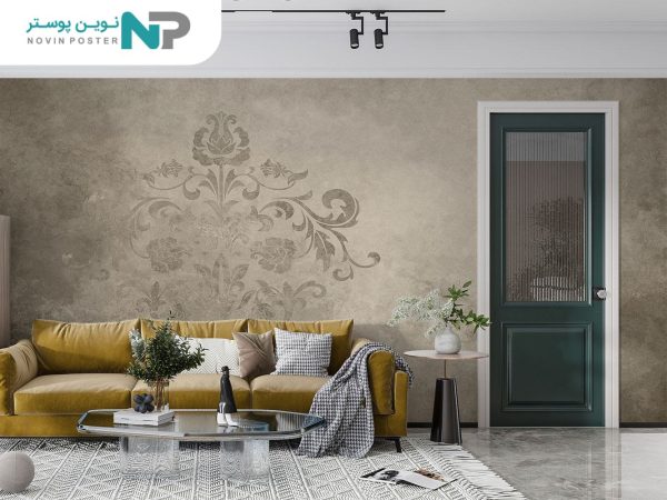 پوستر دیواری تک گل داماسک 10070200_67717d842f148.jpeg