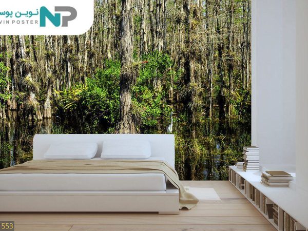 پوستر دیواری جنگل و برکه 1553_6779f3b701c39.jpeg