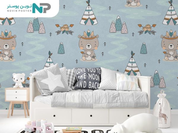 پوستر دیواری خرسی کودکانه 10266100_6769869a05a8a.jpeg