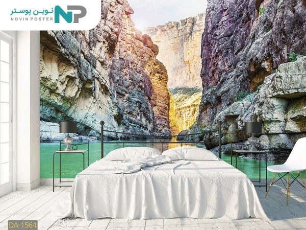 پوستر دیواری رودخانه و صخره 1564_6779b45057662.jpeg