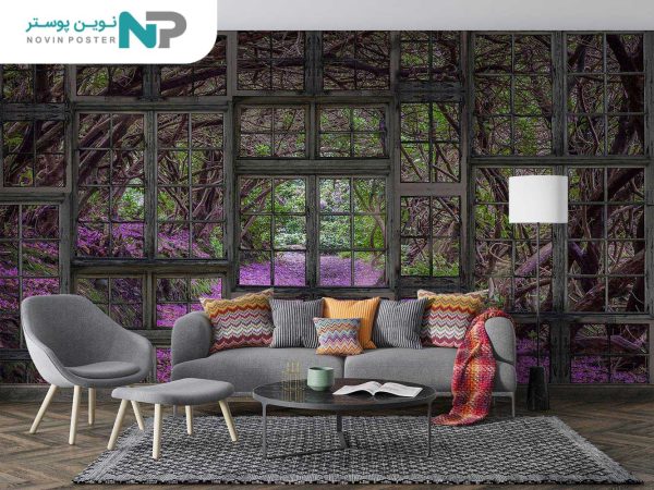 پوستر دیواری سه بعدی طبیعت و پنجره 12010800_67716c6a32b12.jpeg