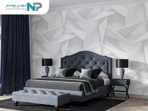 پوستر دیواری سه بعدی مدرن هندسی 10169000_67698b7d48927.jpeg