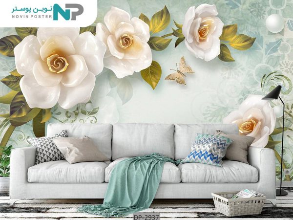 پوستر دیواری سه بعدی گل فانتزی 2937_676f52b846feb.jpeg