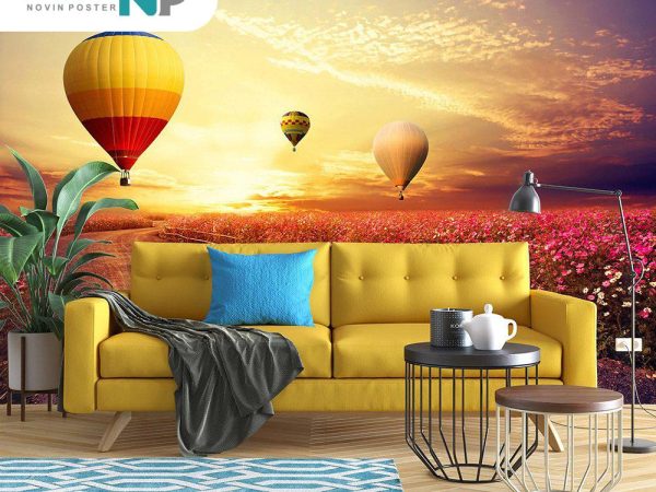 پوستر دیواری طرح بالون و طبیعت 2572_677a30c5c1a43.jpeg