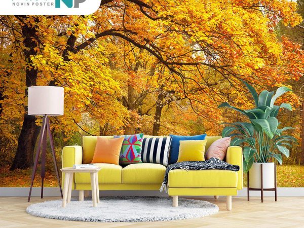 پوستر دیواری طرح جنگل پاییزی 2113_677136342eada.jpeg