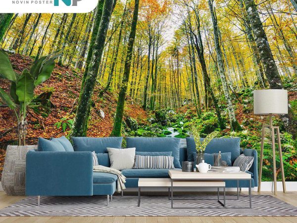 پوستر دیواری طرح جنگل پاییزی 2473_67713a7650b37.jpeg