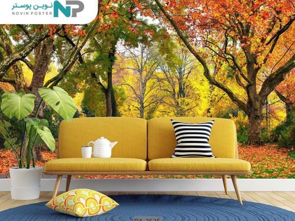 پوستر دیواری طرح جنگل پاییزی 2525_67713b7b650c2.jpeg
