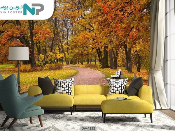 پوستر دیواری طرح جنگل پاییزی 4132_6779622430d69.jpeg