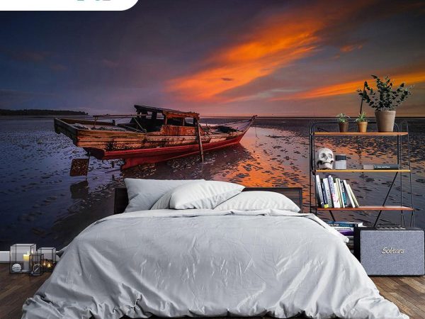 پوستر دیواری طرح قایق و دریا 2733_677a381877280.jpeg