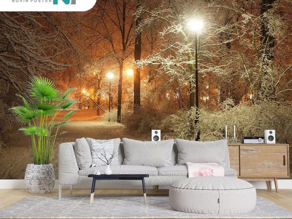 پوستر دیواری طرح منظره برفی 4094_6779d11fde341.jpeg