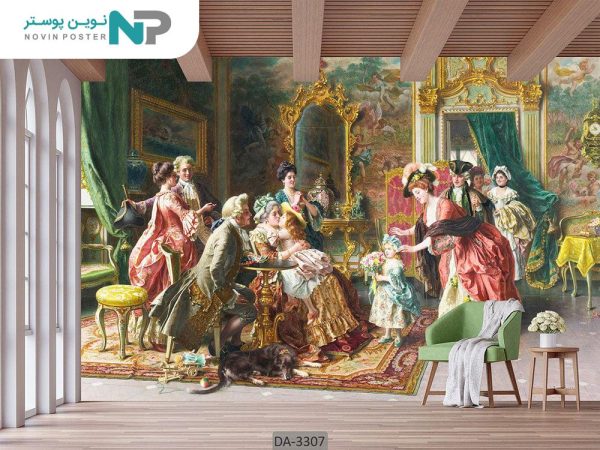 پوستر دیواری طرح نقاشی رنسانس 3307_676fe8fa938a2.jpeg