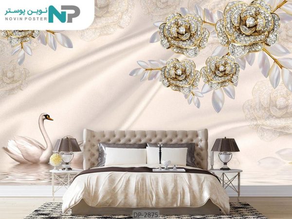 پوستر دیواری طرح گل فانتزی 2875_677a3c7691829.jpeg