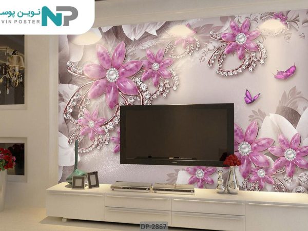 پوستر دیواری طرح گل فانتزی 2887_67798586130a2.jpeg