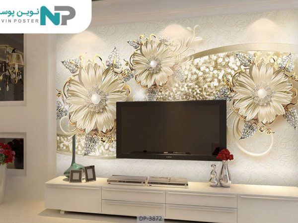 پوستر دیواری طرح گل فانتزی 3872_6779399698cc6.jpeg