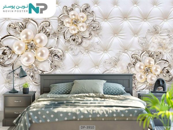 پوستر دیواری طرح گل فانتزی 3910_67799096e571f.jpeg