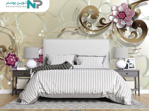 پوستر دیواری طرح گل فانتزی 3933_677a5b2b03e81.jpeg