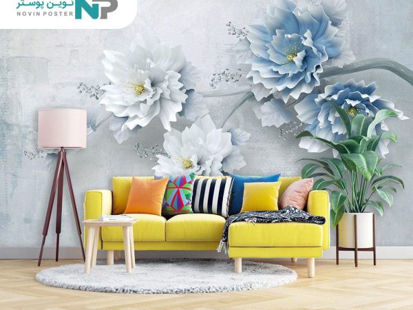 پوستر دیواری طرح گل فانتزی 4091_6779d10b53024.jpeg