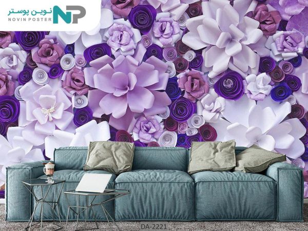 پوستر دیواری طرح گل پوستری فانتزی 2221_677a142a2605c.jpeg