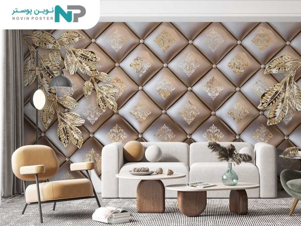 پوستر دیواری لاکچری برگ داماسک 13510800_677129f6073de.jpeg