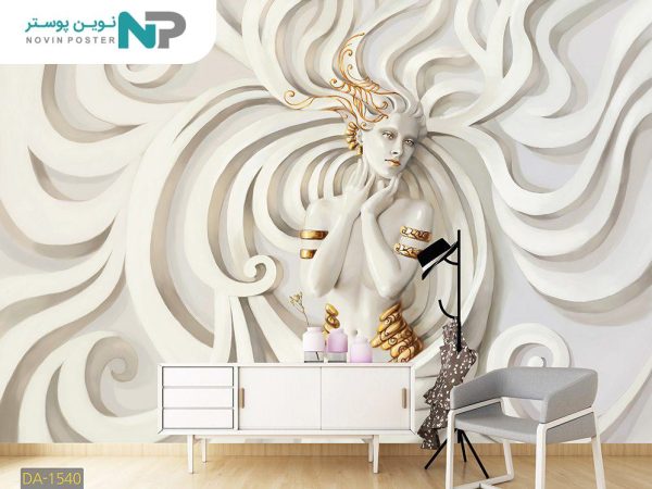 پوستر دیواری مجسمه گچبری لاکچری 1540_676f4071dad4d.jpeg