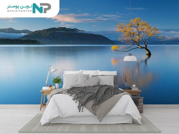 پوستر دیواری منظره دریاچه و کوهستان 10061000_677903a0064fd.jpeg