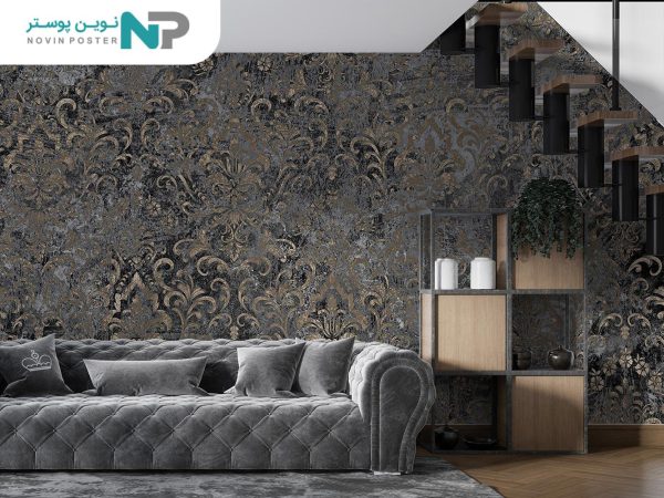 پوستر دیواری پتینه داماسک لوکس 11012400_67702410e47f6.jpeg