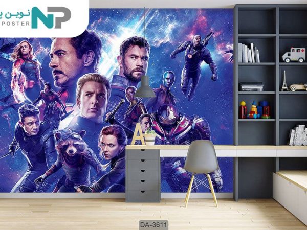 پوستر دیواری کارتونی طرح شخصیت های ابرقهرمانی 3611_677a4ebd4f19a.jpeg