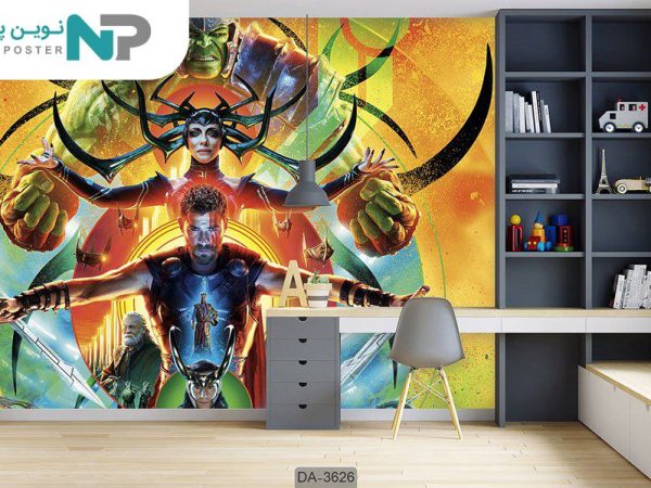 پوستر دیواری کارتونی طرح شخصیت های ابرقهرمانی 3626_677a4fc4b4d45.jpeg
