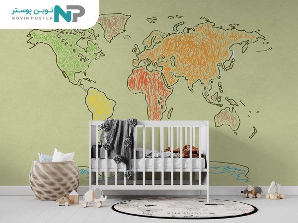 پوستر دیواری کودک طرح نقشه 10120100_676ac23db314b.jpeg